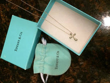 Load image into Gallery viewer, Tiffany &amp; Co. Small Cross Necklace - Pre-owned 9/10