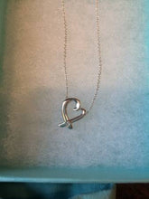 Load image into Gallery viewer, Tiffany &amp; Co. Loving Heart Necklace w/ Diamond - Pre-owned 9.8/10