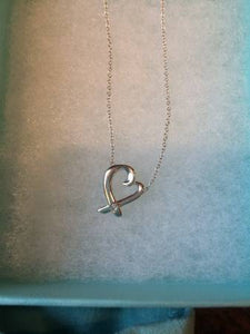 Tiffany & Co. Loving Heart Necklace w/ Diamond - Pre-owned 9.8/10