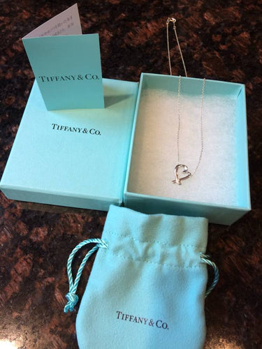 Tiffany & Co. Loving Heart Necklace w/ Diamond - Pre-owned 9.8/10